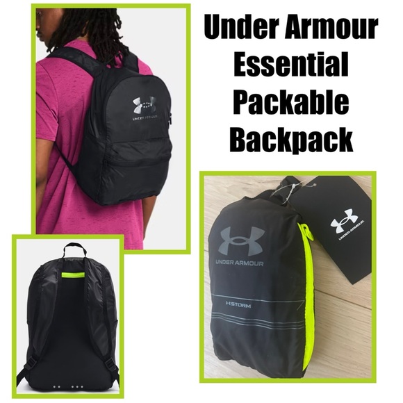 Under Armour Essential Packable Backpack - Picture 1 of 12